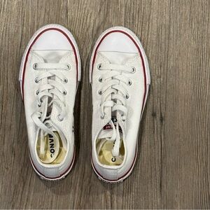 Converse Kids Classic White Sneakers Youth Size 13